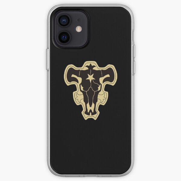 Black Clover Black Bulls Coque souple iPhone