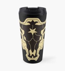 Schwarz-Klee-Schwarz-Stiere Thermobecher