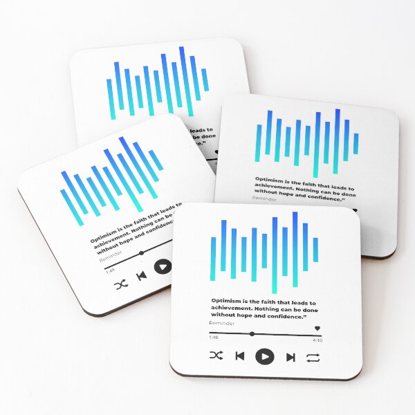 Item preview, Play music interface with Motivational quotes cute  designed and sold by artacalla.