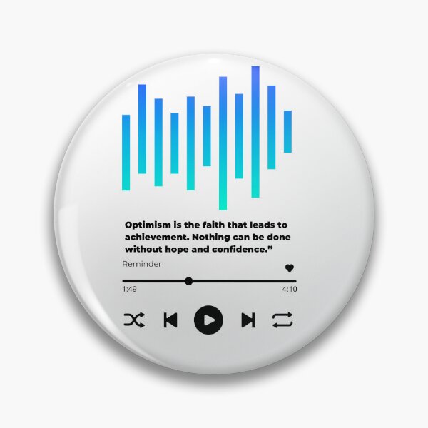 Item preview, Play music interface with Motivational quotes cute  designed and sold by artacalla.
