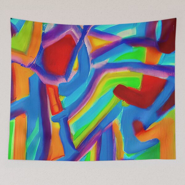 Item preview, Colorful paint strokes  designed and sold by lalylaura.