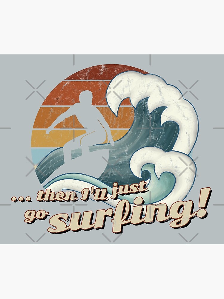 40 YEARS OF SURFER コラージュポスター 1989 HOMMAGE AU SURF Surfing Competition Print - Digital
