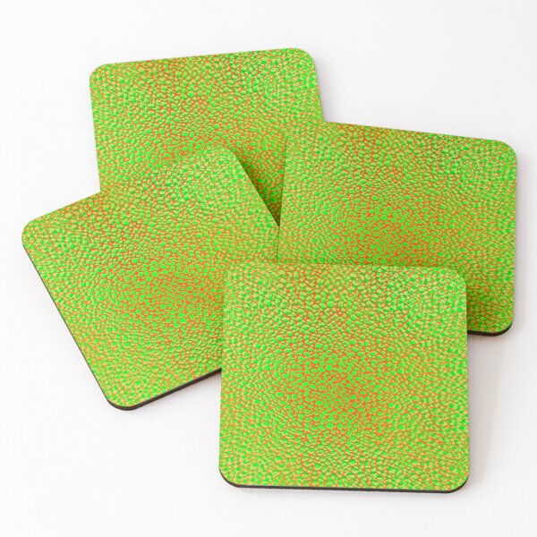 Item preview, Neon Green, Red, Orange and Green Tones Leopard Pattern Design designed and sold by theprintedclub.