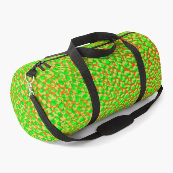 Item preview, Neon Green, Red, Orange and Green Tones Leopard Pattern Design designed and sold by theprintedclub.