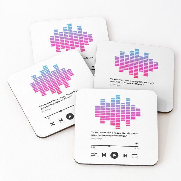 Item preview, Play music interface with Motivational quotes cute  designed and sold by artacalla.