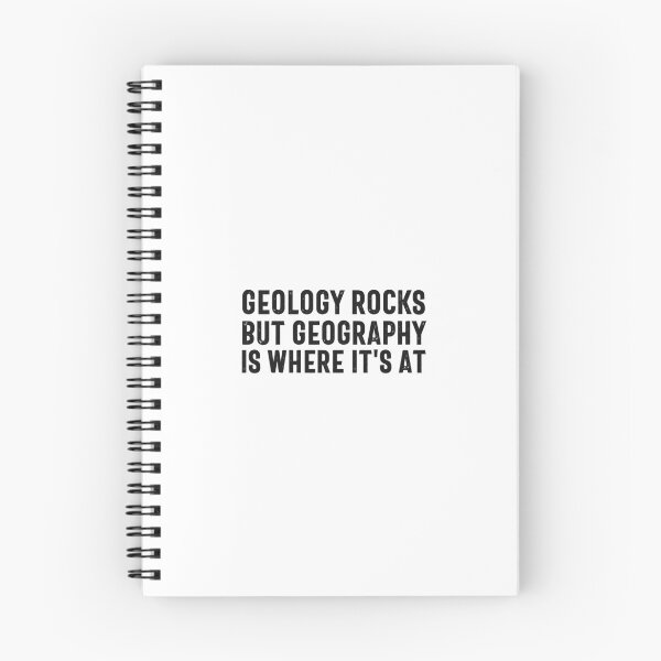 Item preview, Geology rocks but geography is where its at designed and sold by hijackhippo.