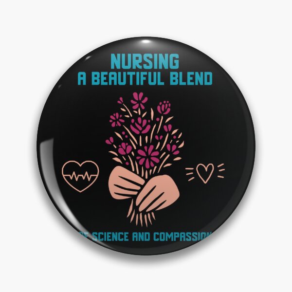 Item preview, Nurse Quote: Nursing A Beautiful Blend of Science and Compassion designed and sold by Bright76.