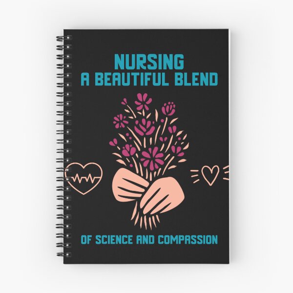 Item preview, Nurse Quote: Nursing A Beautiful Blend of Science and Compassion designed and sold by Bright76.