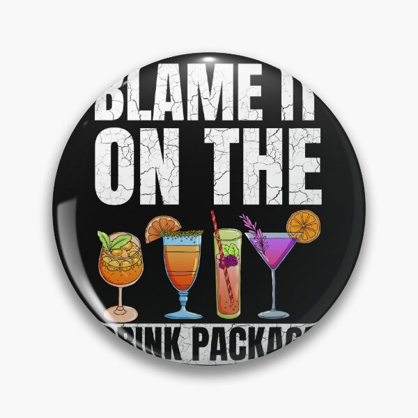 Item preview, Funny Cruise Blame It On The Drink Package Drinking Squad Vintage NL designed and sold by LauraGaby.