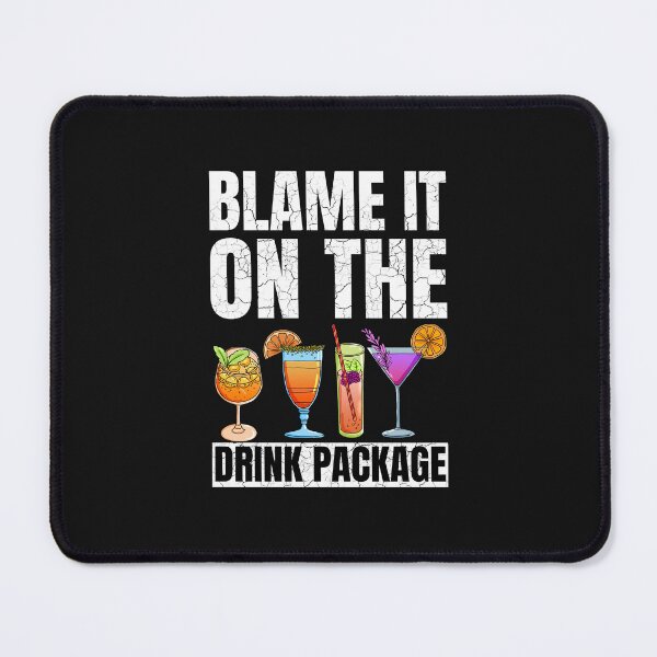 Item preview, Funny Cruise Blame It On The Drink Package Drinking Squad Vintage NL designed and sold by LauraGaby.