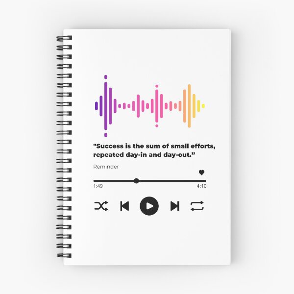 Item preview, Play music interface with Motivational quotes cute  designed and sold by artacalla.