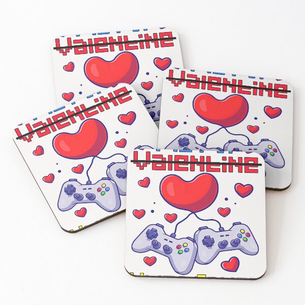 Item preview, V es para videojuegos Funny Valentine_s Day Gamer Gaming NL designed and sold by LauraGaby.