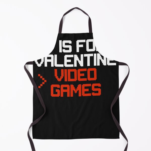 Item preview, V Is For Video Games Funny Valentines Day Gamer Gaming NL designed and sold by LauraGaby.