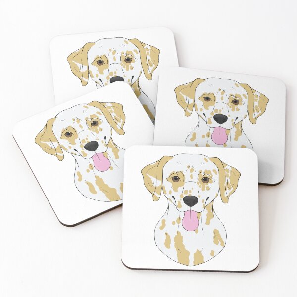 Item preview, Dalmatian - Lemon/Orange spots designed and sold by Cynthiaetal.