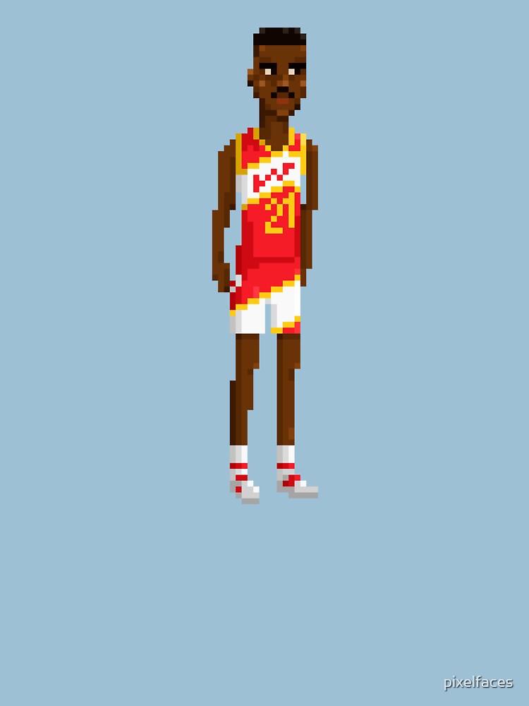 PixelFaces Mookie Blaylock T-Shirt