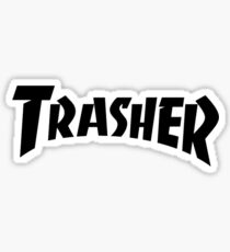"Thrasher" Logo Parody Sticker