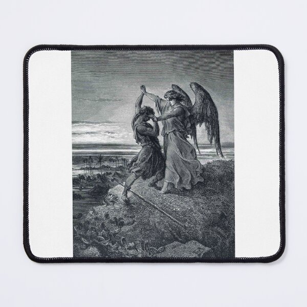 Item preview, Gustave Dore, Jacob Wrestles with the Angel designed and sold by Mirksaz-designs.