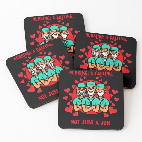 Item preview, Nurse Quote: Nursing a Calling, Not Just a Job designed and sold by Bright76.