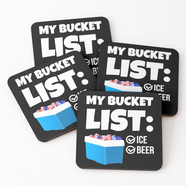 Item preview, My Bucket List Ice And Beer Funny Beer Drinking designed and sold by JackCurtis1991.