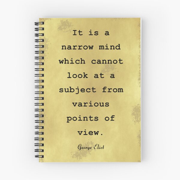 Item preview, George Eliot Quote designed and sold by Brad Chambers.