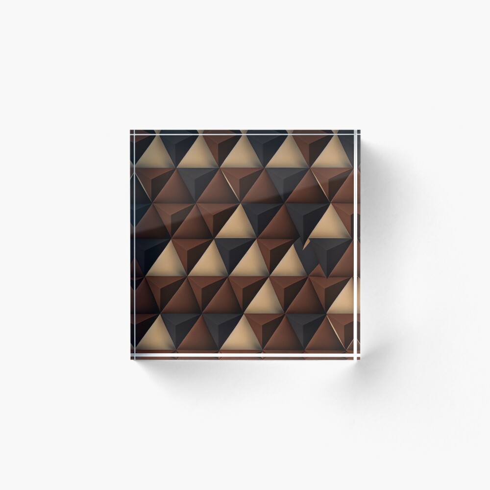 Vista previa del artículo con la obra «Bloque acrílico», diseñado y vendido por CodeAndColors.