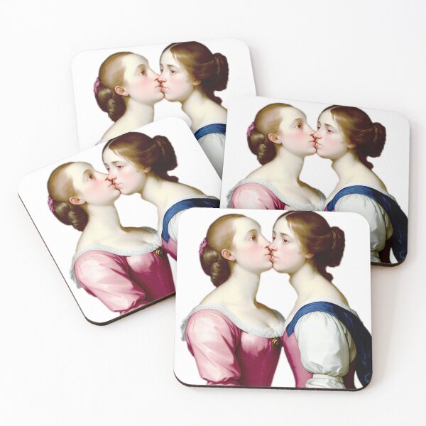 Item preview, Awkward kiss designed and sold by UncleLanny.