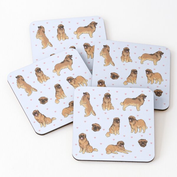 Item preview, leonberger dog cute illustration pack  designed and sold by Yarafantasyart.