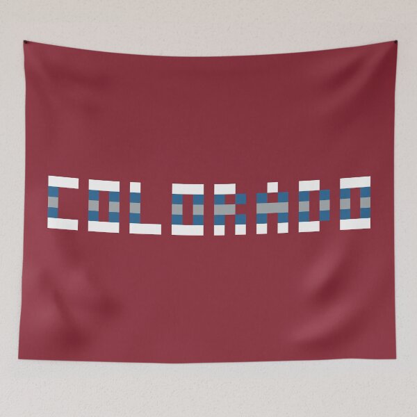 Item preview, Pixel NHL Colorado in Home Colors designed and sold by gkillerb.