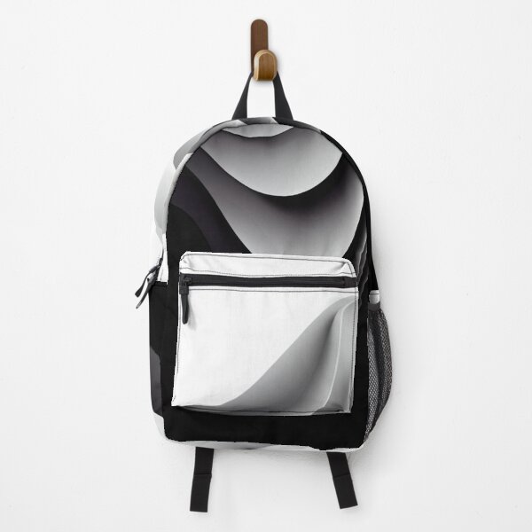 Item preview, Black and White Graphic 3D Waves Illusion designed and sold by KOTOdesign.