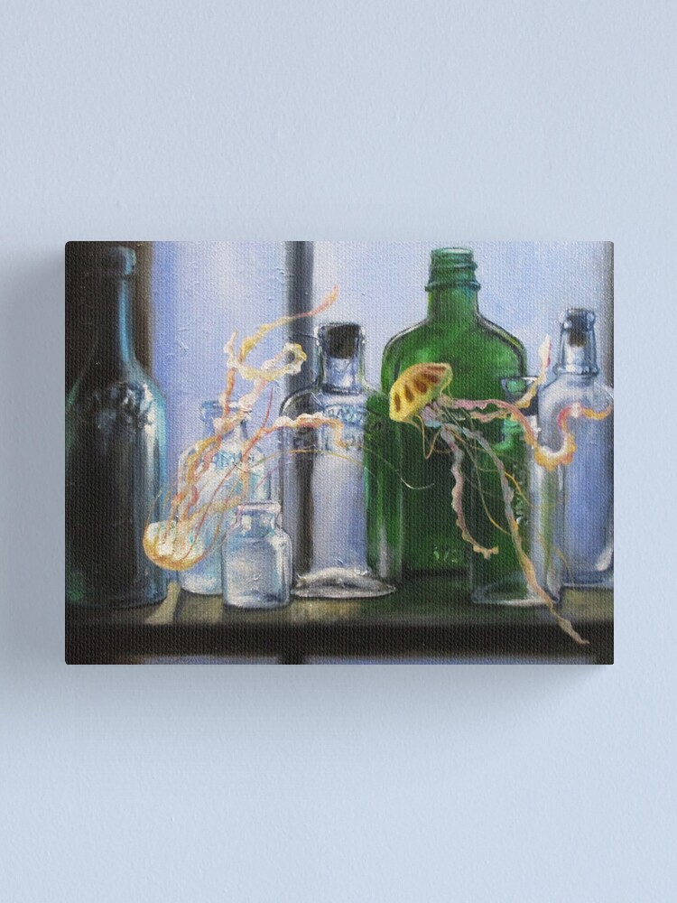 "Translucent painting by Kellie Marian Hill" Canvas Print by