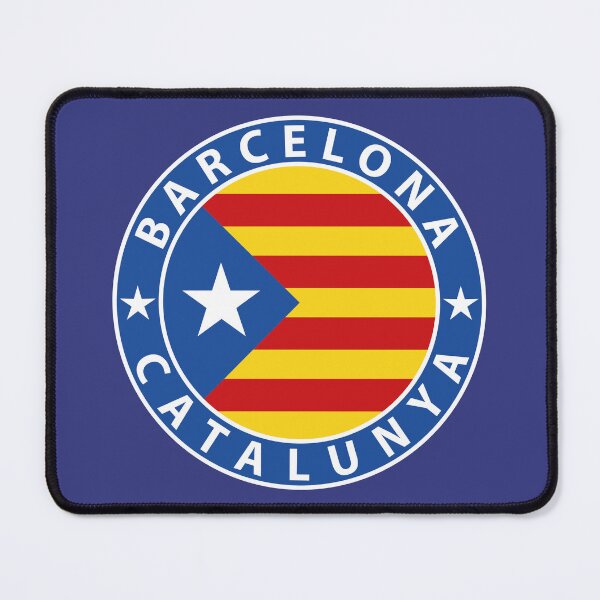 Item preview, Barcelona Catalonia Catalunya flag flag coat of arms designed and sold by Skykratzer.