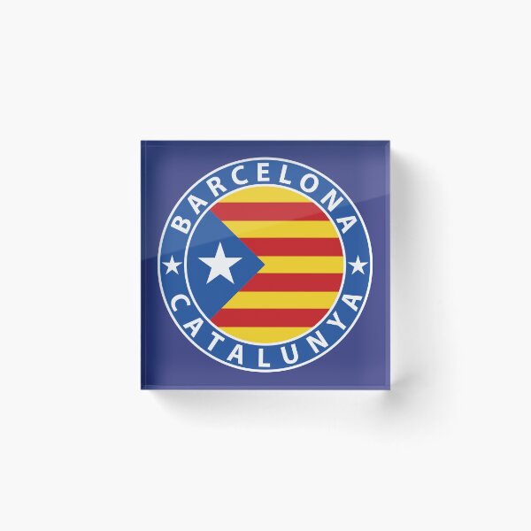 Item preview, Barcelona Catalonia Catalunya flag flag coat of arms designed and sold by Skykratzer.