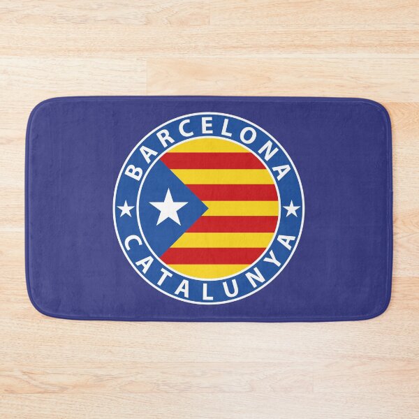 Item preview, Barcelona Catalonia Catalunya flag flag coat of arms designed and sold by Skykratzer.