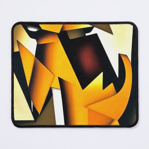 Item preview, The Tail Wagging The Dog Geometric Abstract Art designed and sold by taiche.