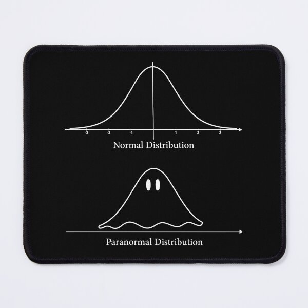 Item preview, Normal Distribution, Paranormal Distribution Math Gift designed and sold by ScienceCorner.