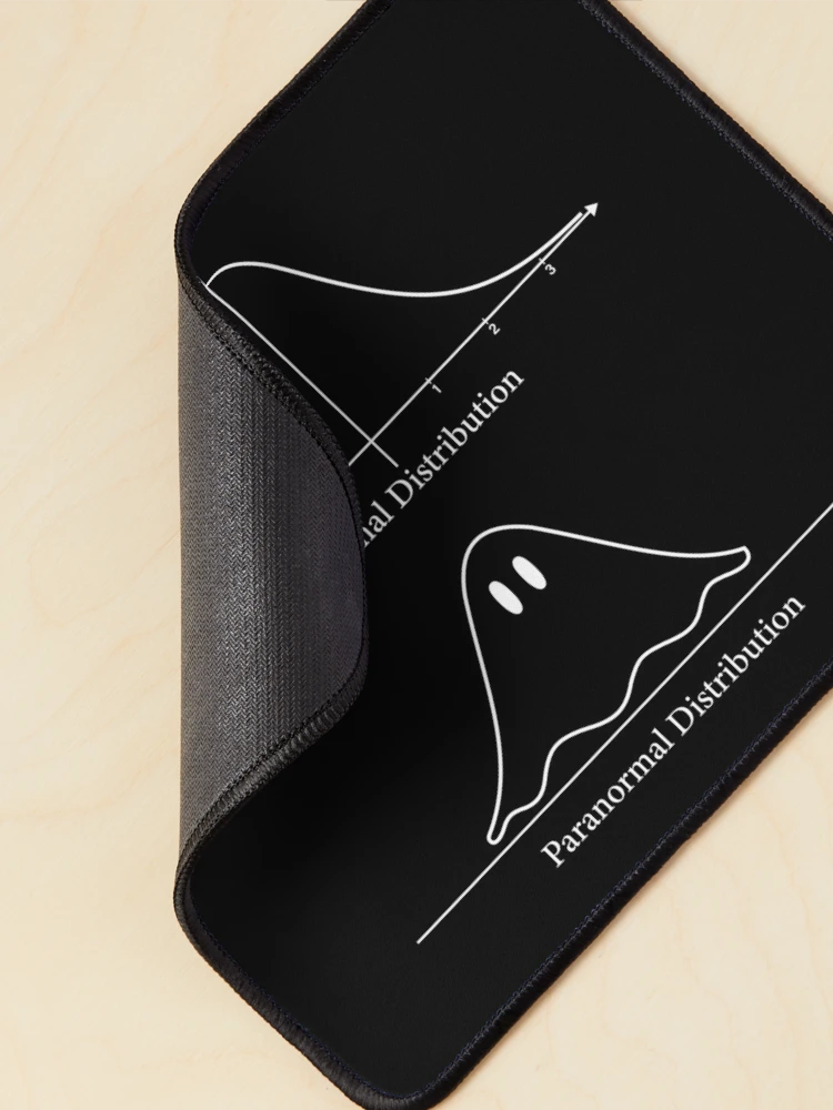 Thumbnail 2 of 5, Mouse Pad, Normal Distribution, Paranormal Distribution Math Gift designed and sold by ScienceCorner.
