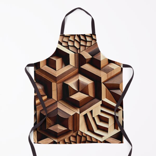 Artikelvorschau, Crafty Wood Pattern Digital Painting entworfen und verkauft von CodeAndColors.