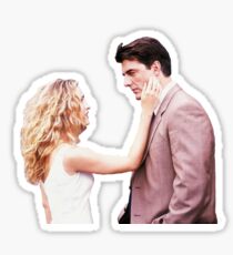 Carrie and Mr. Big Sticker