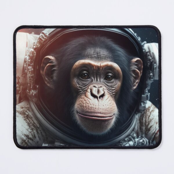 Item preview, Chimp Astronaut - Reach Beyond Inspirational designed and sold by ArchAngelAries.