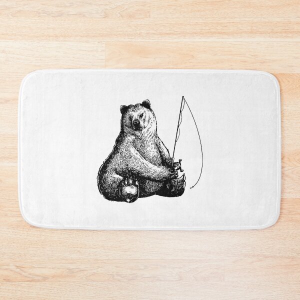 Item preview, Bear fishing designed and sold by DerSenat.