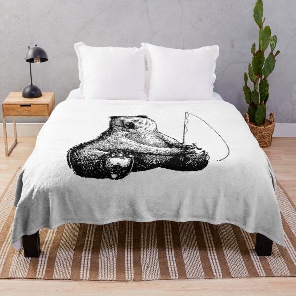 Item preview, Bear fishing designed and sold by DerSenat.