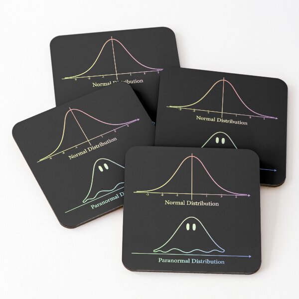 Item preview, Normal Distribution, Paranormal Distribution Math Gift designed and sold by ScienceCorner.