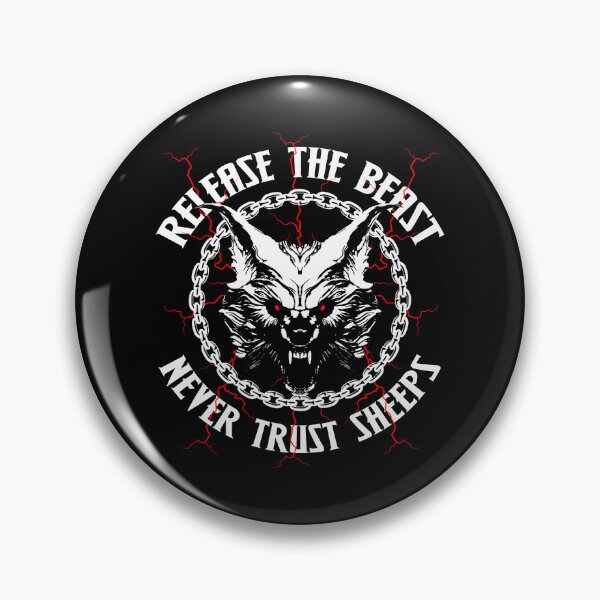 Item preview, Release the Beast | Never trust Sheeps | Werewolf design designed and sold by ProdbyNiECO.