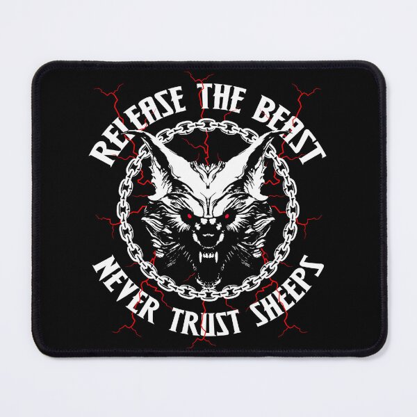 Item preview, Release the Beast | Never trust Sheeps | Werewolf design designed and sold by ProdbyNiECO.