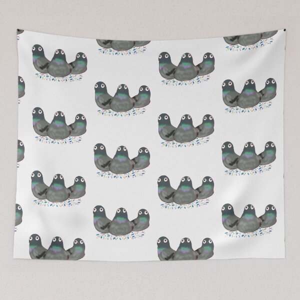 Item preview, Cute three pigeon  designed and sold by Mayarart.