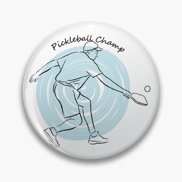 Item preview, male pickleball champ designed and sold by Lilly-Rune.