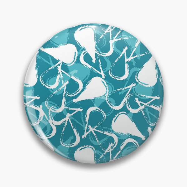 Item preview, Citrus Grove Fruit Pips pattern on Teal designed and sold by DEBORAH DEY.