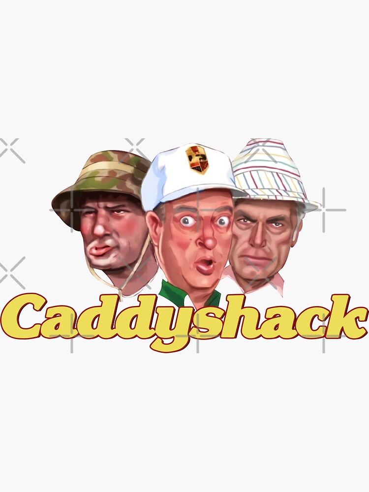 "Caddyshack 1" Sticker for Sale by konenmea Redbubble