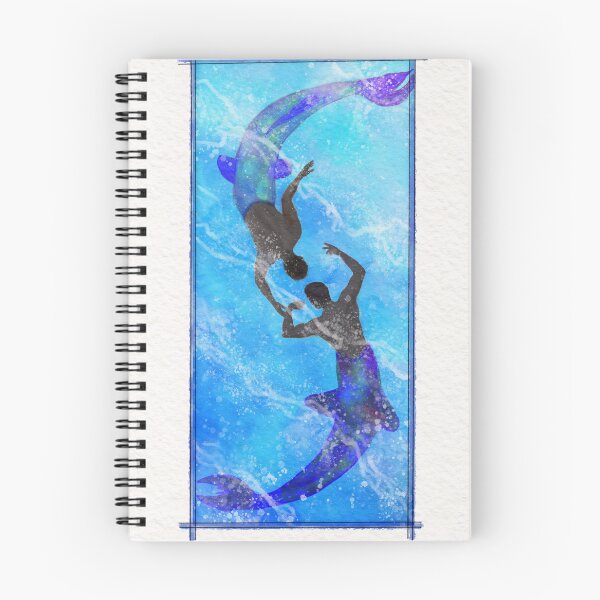 Artikelvorschau, Destiel Mermen AU entworfen und verkauft von M-O-E-M.