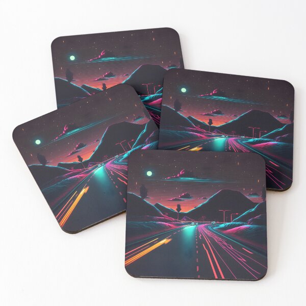 Item preview, Night Neon Road designed and sold by ArtAT.